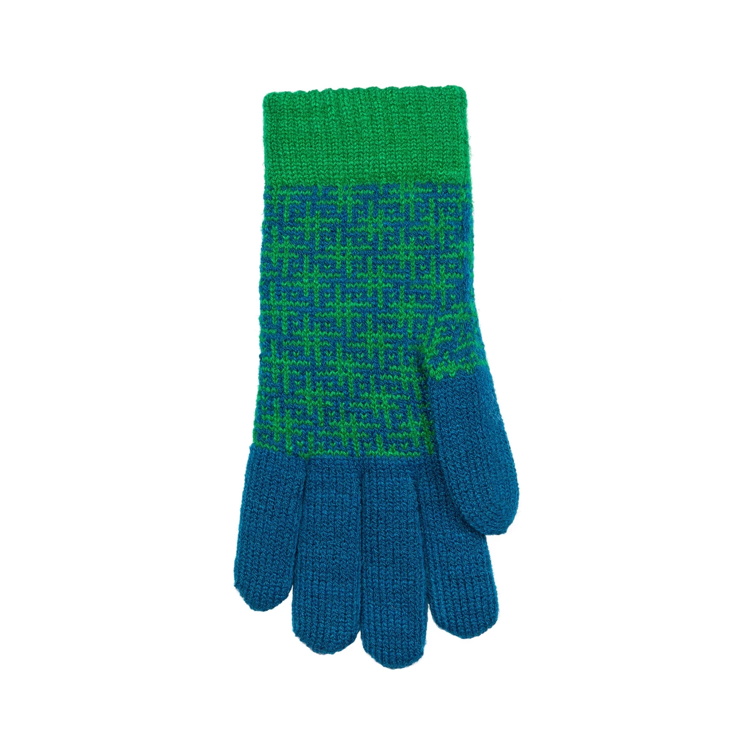 Women’s Jacquard Knitted Gloves With Hash Symbol Pattern 19 Women’s Jacquard Knitted Gloves With Hash Symbol Pattern - Image 19