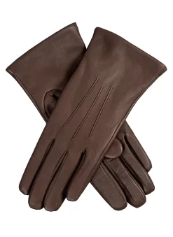 Women’s Touchscreen Three-Point Cashmere-Lined Leather Gloves -Fashion Accessories Shop 7 1127 Mocca 1 1e24e8c4 a7cd 4f05 b2d7 be5977424c7d