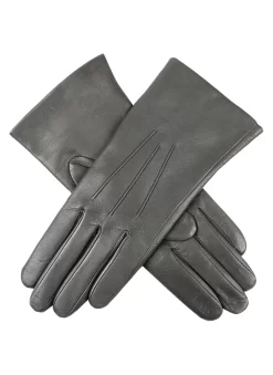 Women's Three-Point Cashmere-Lined Leather Gloves -Fashion Accessories Shop 7 1134 Charcoal 0caeb535 5402 4464 8c32 48dc6e74b6d4