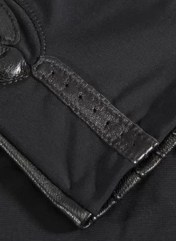 Women's Half Silk-Lined Leather And Elastane Gloves -Fashion Accessories Shop 7 2152 20black 201 f38f2c49 a5f2 4254 89a1 a1595b1127cd