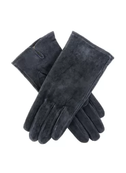 Women's Lined Suede Gloves -Fashion Accessories Shop 7 2317 navy 4efc3fce 55ce 44dc b3d6 100cabcc9662