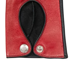 Women’s Touchscreen Leather Driving Gloves -Fashion Accessories Shop 7 3009 Berry Black 4