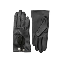 Women’s Touchscreen Leather Driving Gloves -Fashion Accessories Shop 7 3009 Black 1