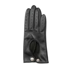 Women’s Touchscreen Leather Driving Gloves -Fashion Accessories Shop 7 3009 Black 2