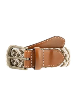 Men's Woven Stretch Belt