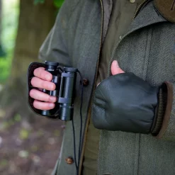 Men's Lined Leather Shooting Mitts -Fashion Accessories Shop Men sleathershootingmittens 3