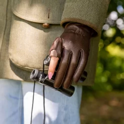 Women's Heritage Water-Resistant Silk-Lined Left Hand Leather Shooting Gloves -Fashion Accessories Shop Womensleathershootinggloves 4