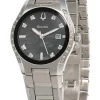 New Bulova Black MOP Dial Stainless Steel Women's Watch 96R132