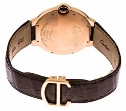 CARTIER Ballon Bleu LG 42MM 18K RoseGold BRN LTHR Men's Watch W6900651 -Fashion Accessories Shop cartier watches cartier ballon bleu lg 42mm 18k rosegold brn lthr mens watch w6900651 14365.1653345471