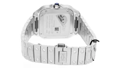 CARTIER Santos De Cartier Medium AUTO Blue Dial Men's Watch WSSA0063 -Fashion Accessories Shop cartier watches cartier santos de cartier medium auto blue dial mens watch wssa0063 31225.1702357653