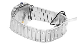 CARTIER Santos De Cartier Medium AUTO Green Dial Men's Watch WSSA0061 -Fashion Accessories Shop cartier watches cartier santos de cartier medium auto green dial mens watch wssa0061 36592.1703396351