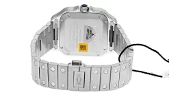 CARTIER Santos De Cartier Medium AUTO Green Dial Men's Watch WSSA0061 -Fashion Accessories Shop cartier watches cartier santos de cartier medium auto green dial mens watch wssa0061 88411.1703396364