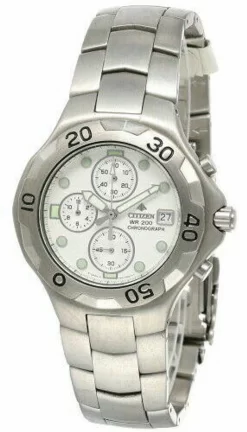 CITIZEN Chrono Silver Dial SS Men's Watch AN0690-52A