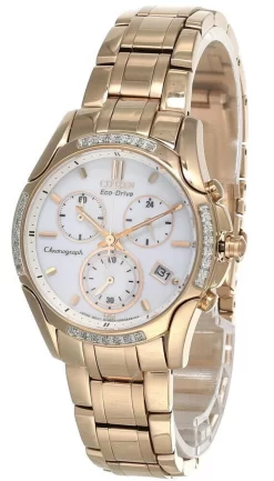 CITIZEN Eco Drive White Dial SS Bracelet Women's Watch FB1253-54A