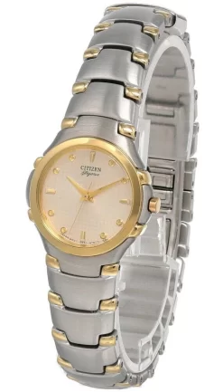 Citizen Elegance Gold Dial Stainless Steel Women's Watch EK6764-55PZ -Fashion Accessories Shop citizen watches citizen elegance gold dial stainless steel womens watch ek6764 55pz 24961.1681416809