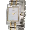 CITIZEN Stiletto Eco Drive MOP Dial 2-Tone Women's Watch EG3174-53D