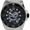 GUCCI Dive 45MM Quartz Stainless Steel Black Dial Men's Watch YA136218