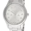 GUCCI G-Timeless 32MM Quartz S-Steel Silver Dial Women's Watch YA1265031