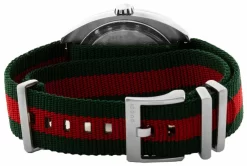 GUCCI GG2570 Black Dial 41MM Nylon Band Men's Watch YA142305 -Fashion Accessories Shop gucci watches gucci gg2570 black dial 41mm nylon band mens watch ya142305 08064.1673645529