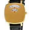 GUCCI Grip 27MM Quartz Black Leather Women's Watch YA157506