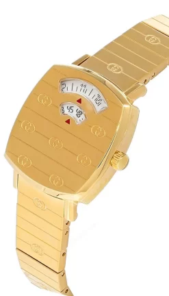 Fashion Accessories Shop -Fashion Accessories Shop gucci watches gucci grip 27mm quartz ss yellow gold pvd womens watch ya157502 55262.1662669572