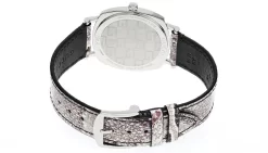 GUCCI Light 35MM SS Blue/Silver Dial Leather Unisex Watch YA152401 -Fashion Accessories Shop gucci watches gucci light 35mm ss bluesilver dial leather unisex watch ya152401 56849.1653349587