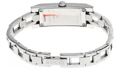 GUCCI S-Steel Print Dial Diamond Bezel Bracelet Women's Watch 110L -Fashion Accessories Shop gucci watches gucci s steel print dial diamond bezel bracelet womens watch 110l 54808.1652729420
