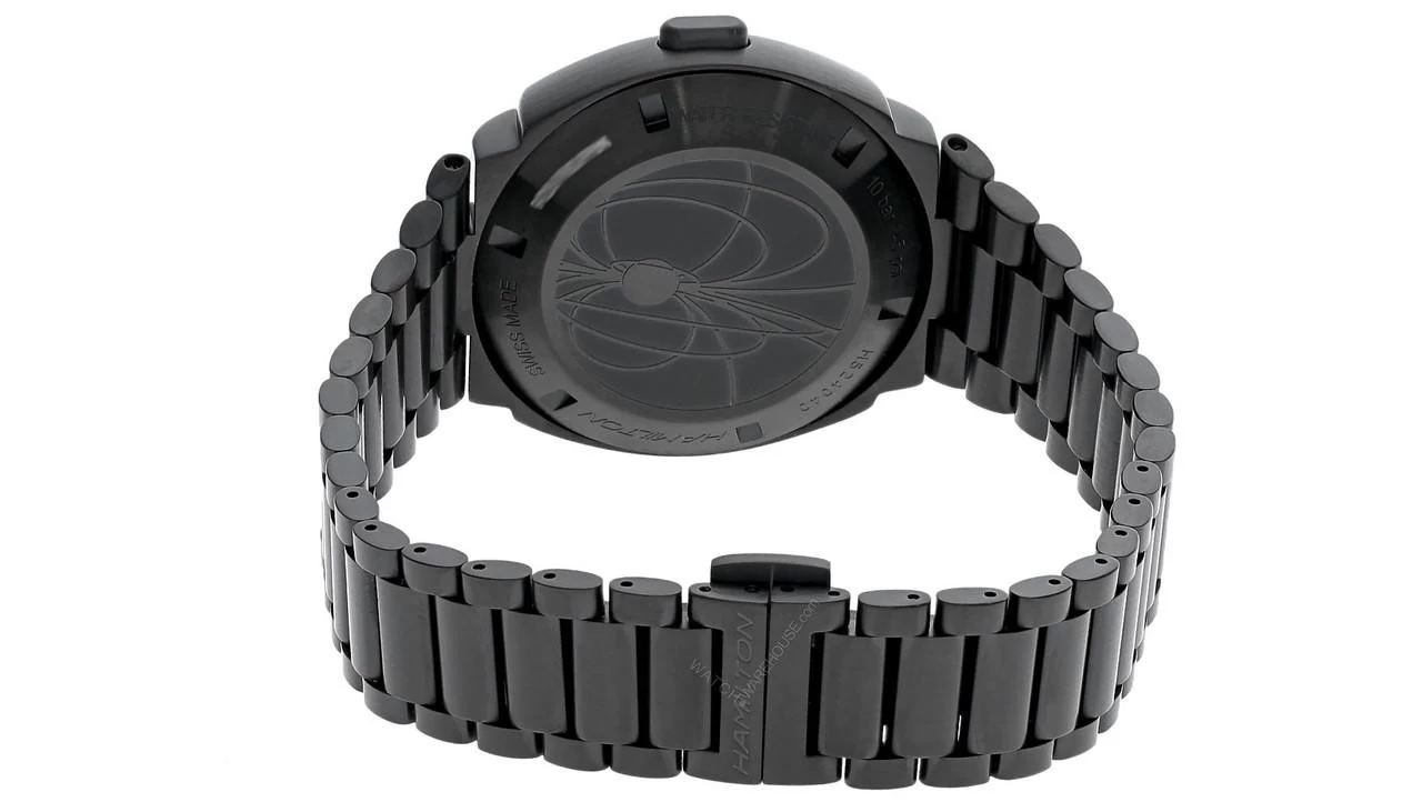 HAMILTON American Classic PSR Digital Black SS Men's Watch H52404130 3 HAMILTON American Classic PSR Digital Black SS Men's Watch H52404130 - Image 3