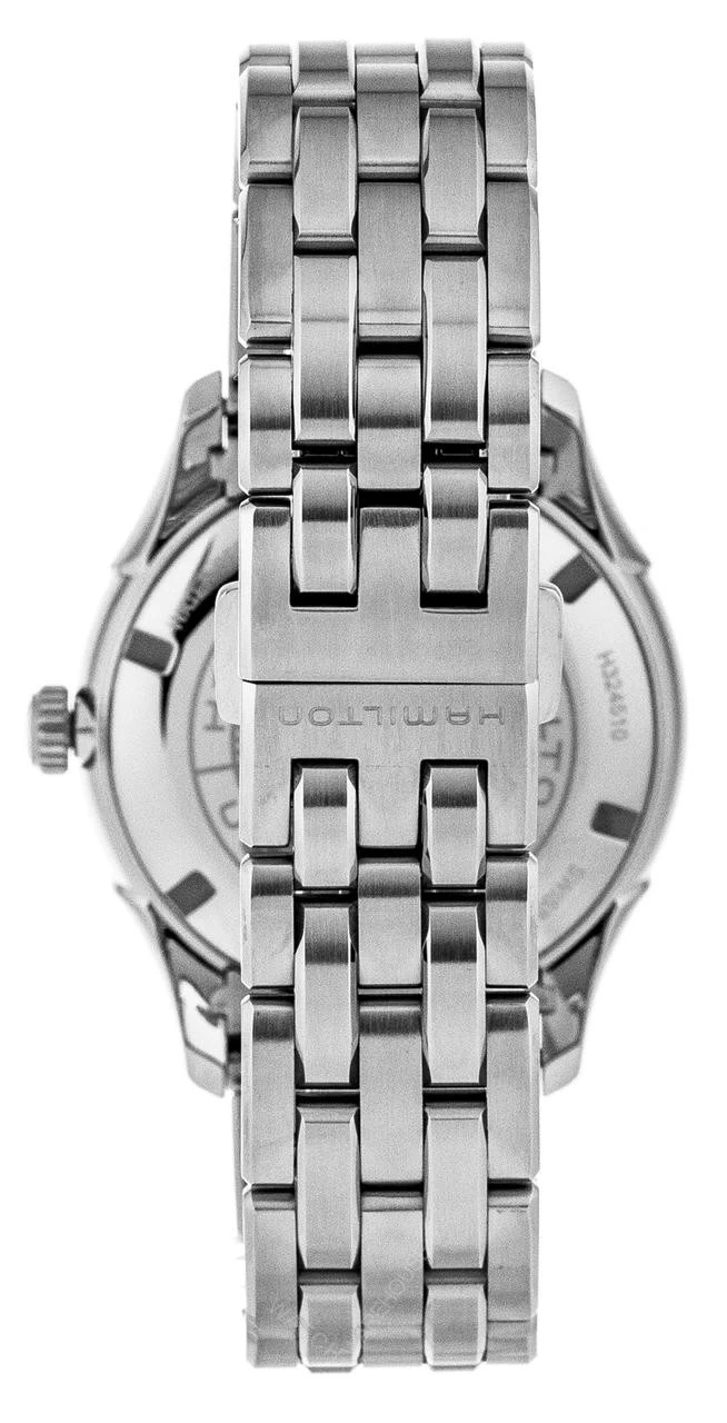 HAMILTON Jazzmaster Blue Dial S-Steel Swiss Quartz Men's Watch H32451141 3 HAMILTON Jazzmaster Blue Dial S-Steel Swiss Quartz Men's Watch H32451141 - Image 3