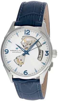 HAMILTON Jazzmaster Open Heart AUTO 42MM Silver Dial Men's Watch H32705651