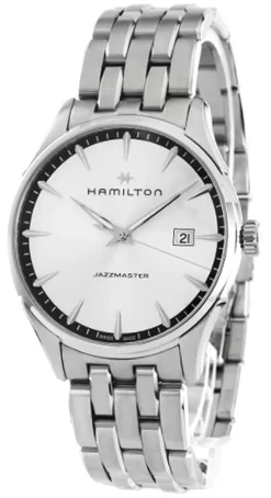 HAMILTON Jazzmaster Silver Dial Stainless Steel Men's Watch H32451151