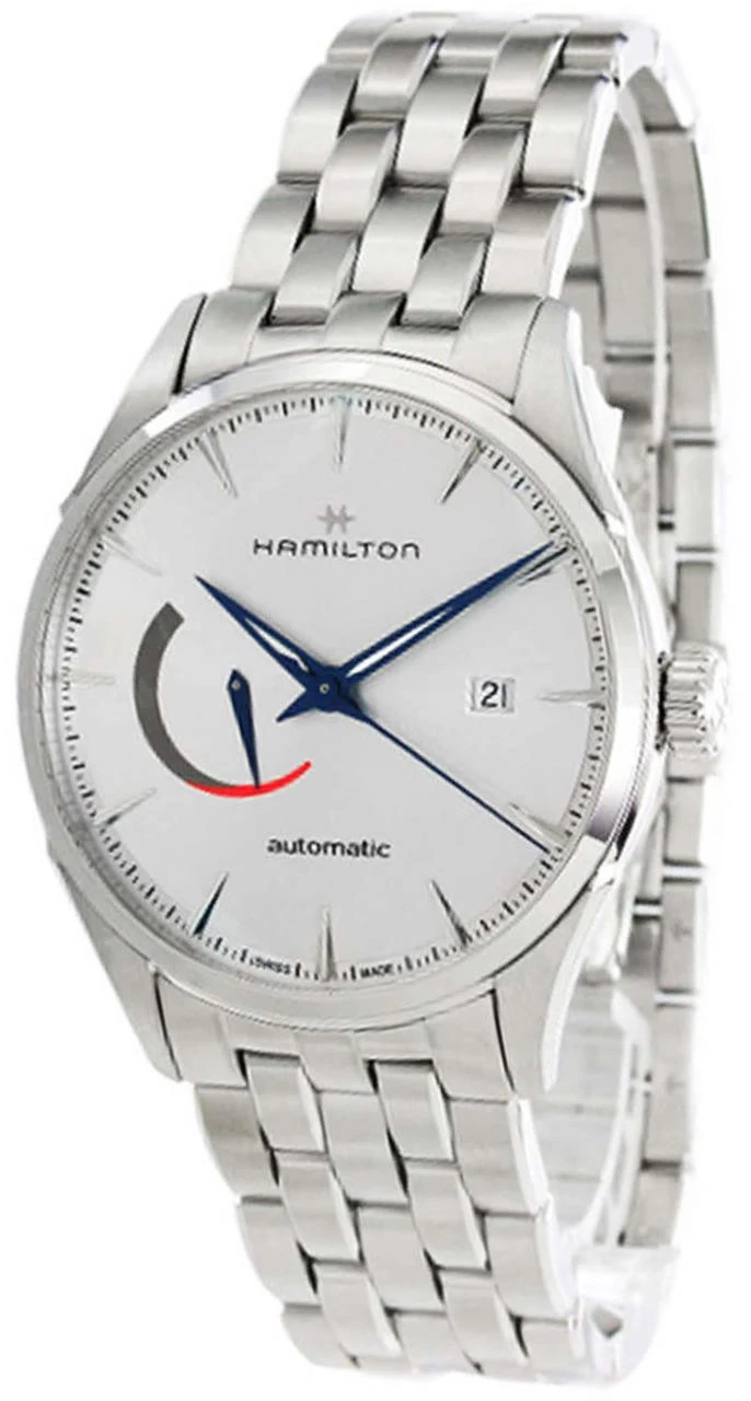 HAMILTON Jazzmaster Stainless Steel Automatic Men's Watch H32635181 1 HAMILTON Jazzmaster Stainless Steel Automatic Men's Watch H32635181