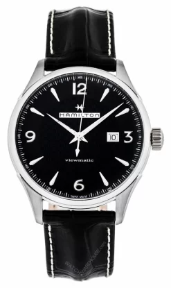 HAMILTON Jazzmaster Viewmatic 44MM AUTO Black Dial Men's Watch H32755731
