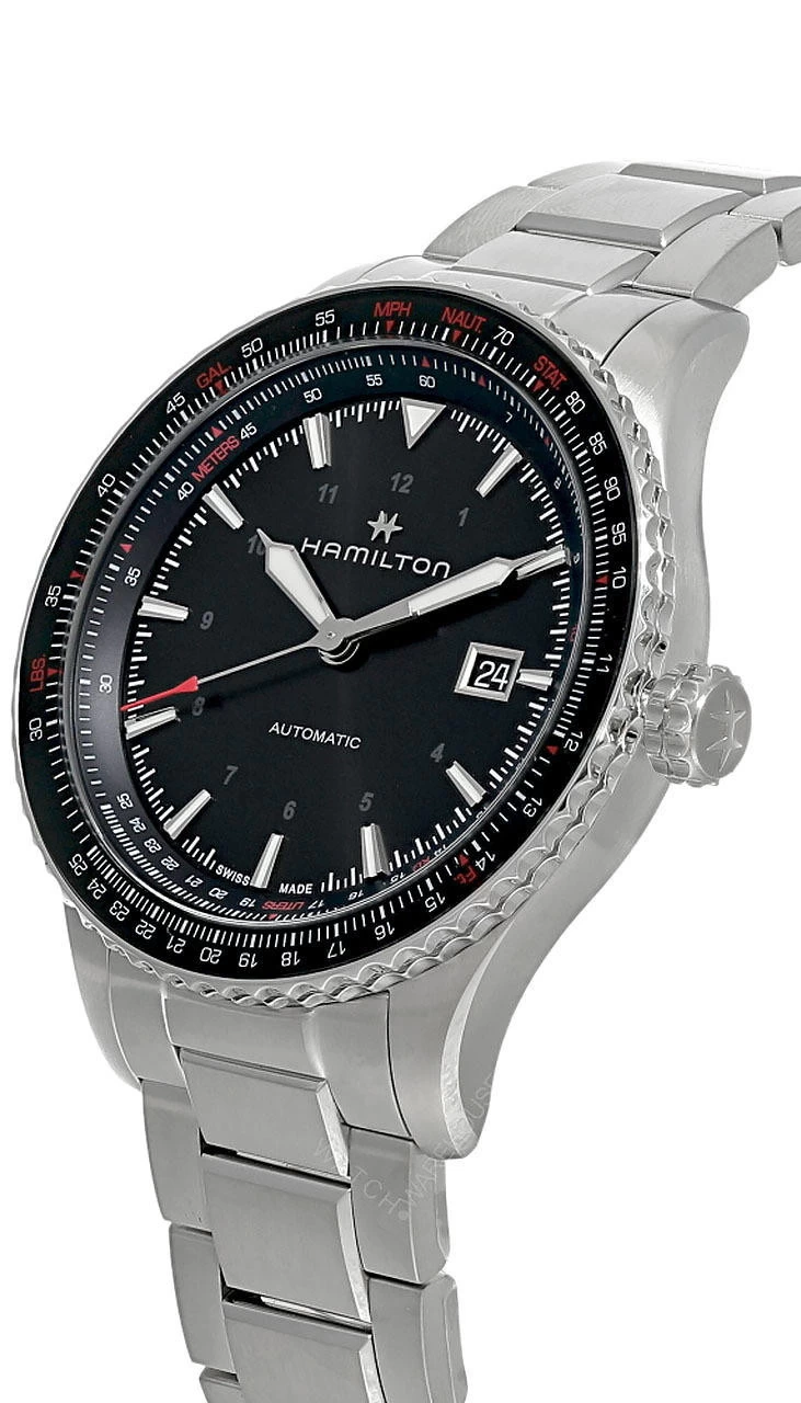 HAMILTON Khaki Aviation Converter 42MM AUTO BLK Dial Men's Watch H76615130 2 HAMILTON Khaki Aviation Converter 42MM AUTO BLK Dial Men's Watch H76615130 - Image 2