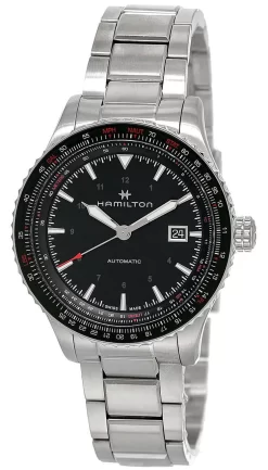HAMILTON Khaki Aviation Converter 42MM AUTO BLK Dial Men's Watch H76615130