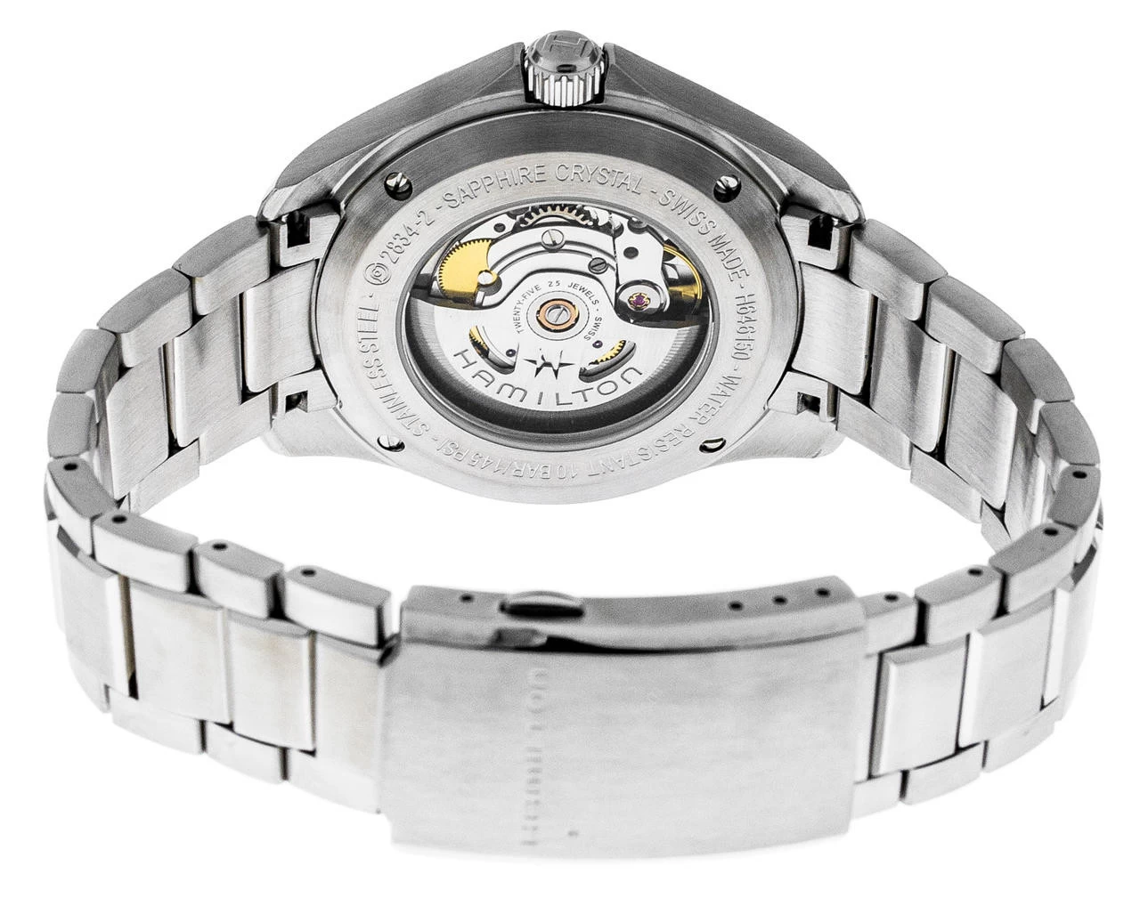 HAMILTON Khaki Aviation Pilot Day Date Automatic Men's Watch H64615135 4 HAMILTON Khaki Aviation Pilot Day Date Automatic Men's Watch H64615135 - Image 4