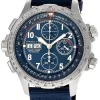 HAMILTON Khaki Aviation X-Wind Lefty CHRONO 45MM Blue Dial Men's Watch H77906940