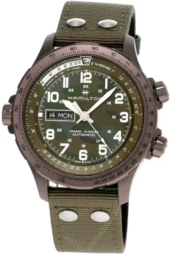 HAMILTON Khaki Aviation X-Wind Lefty CHRONO 45MM Men's Watch H77775960