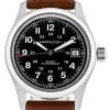 HAMILTON Khaki Field 38MM Automatic BRN Leather Men's Watch H70455533