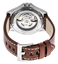 HAMILTON Khaki Field King Open Case BRN Leather Men's Watch H64455533 -Fashion Accessories Shop hamilton watches hamilton khaki field king open case brn leather mens watch h64455533 93962.1676999874