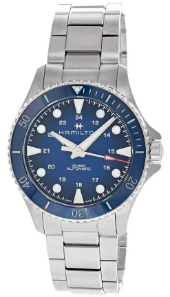 HAMILTON Khaki Navy Scuba 43MM AUTO SS BLU Dial Men's Watch H82505140