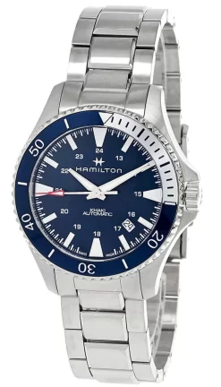 HAMILTON Khaki Navy Scuba Automatic SS Blue Dial Men's Watch H82345141