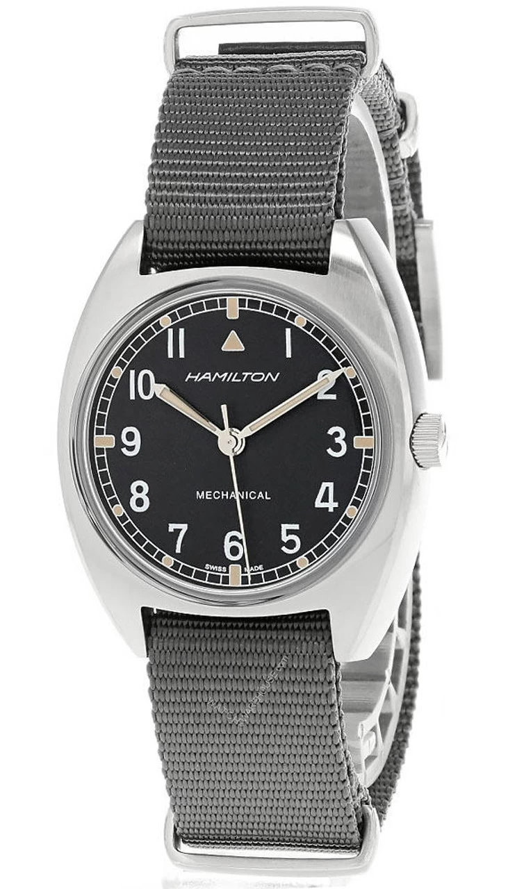 HAMILTON Khaki Pilot Pioneer 36x33MM BLK Nylon Band Men's Watch H76419931 1 HAMILTON Khaki Pilot Pioneer 36x33MM BLK Nylon Band Men's Watch H76419931