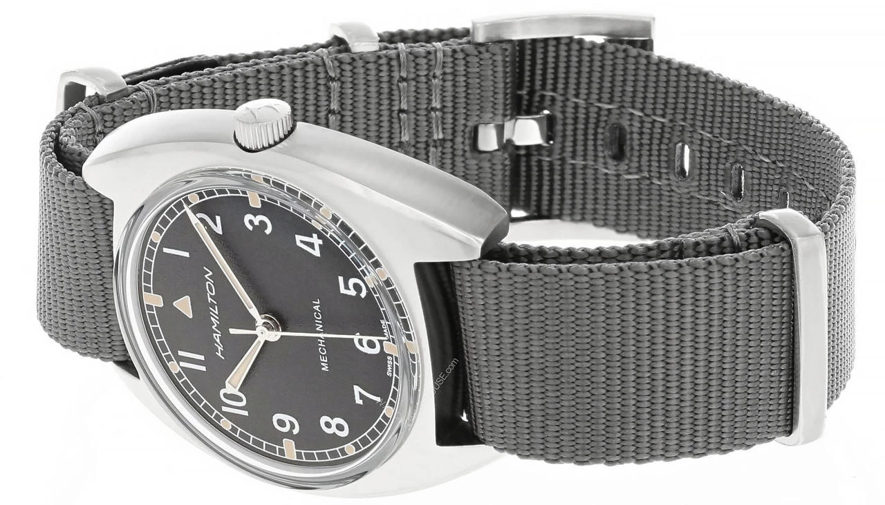 HAMILTON Khaki Pilot Pioneer 36x33MM BLK Nylon Band Men's Watch H76419931 2 HAMILTON Khaki Pilot Pioneer 36x33MM BLK Nylon Band Men's Watch H76419931 - Image 2