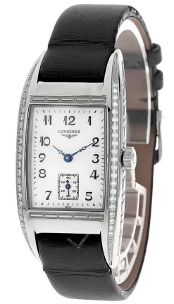 LONGINES Bella Arti 19MM Diamond Bezel MOP Dial Women's Watch L2.501.0.83.3