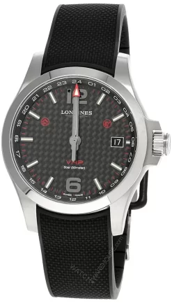 LONGINES Conquest V.H.P 41MM Quartz Black Dial Men's Watch L3.718.4.66.9