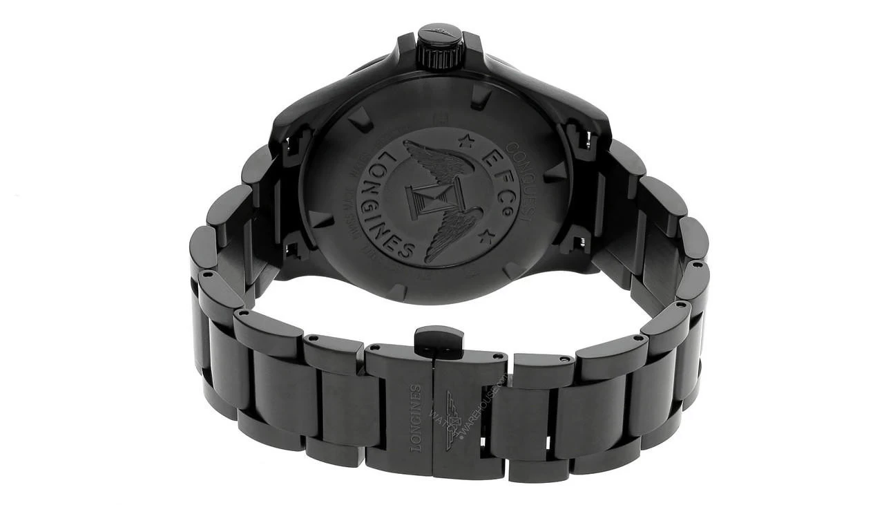 LONGINES Conquest V.H.P 41MM Quartz Silver Dial Men's Watch L3.716.2.76.6 3 LONGINES Conquest V.H.P 41MM Quartz Silver Dial Men's Watch L3.716.2.76.6 - Image 3