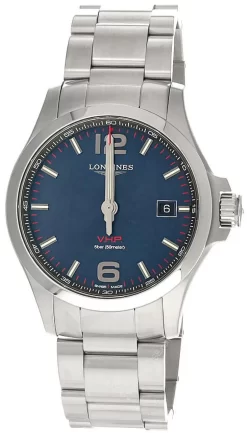 LONGINES Conquest V.H.P 43MM SS Blue Dial Men's Watch L3.726.4.96.6