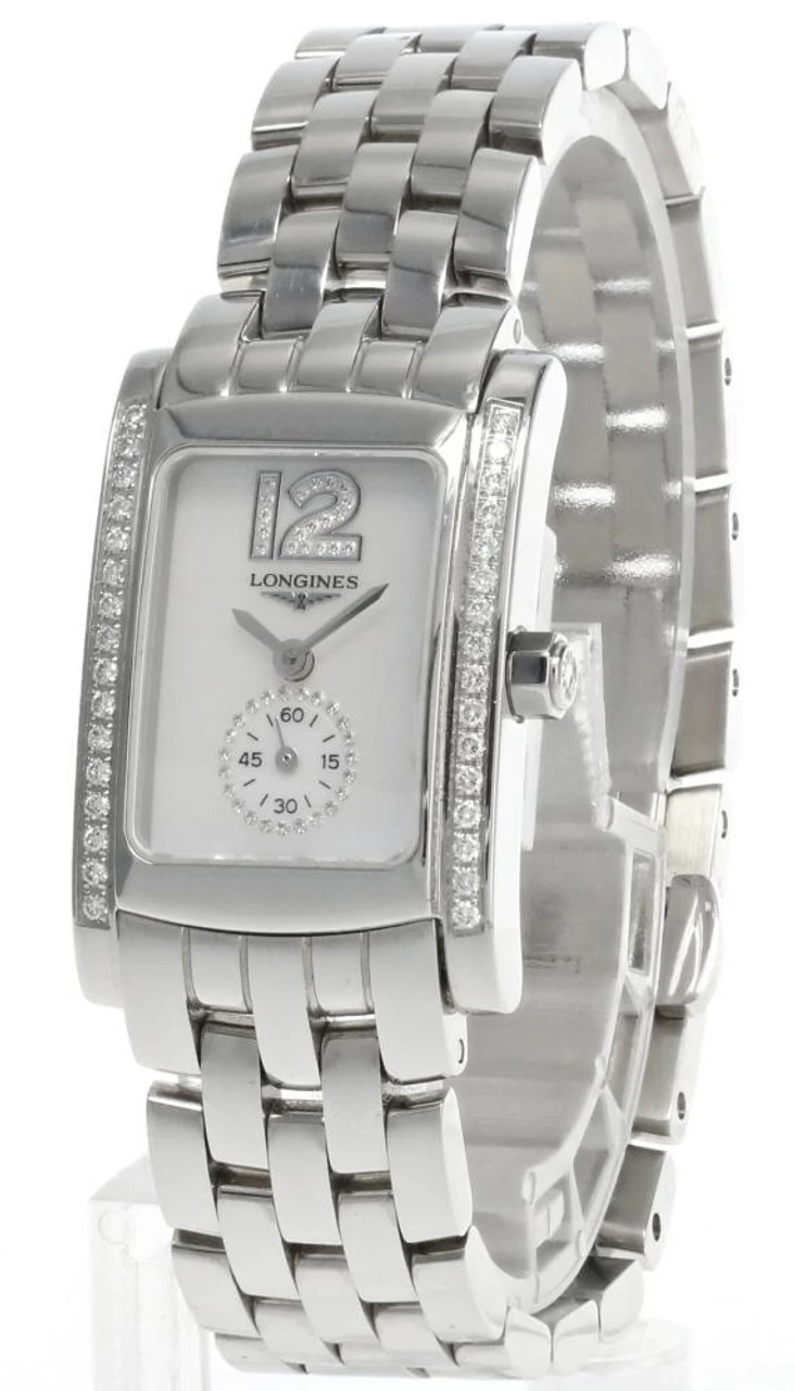 LONGINES Dolce Vita White MOP Dial Diamond Bezel Women's Watch L5.155.0.85.6 1 LONGINES Dolce Vita White MOP Dial Diamond Bezel Women's Watch L5.155.0.85.6