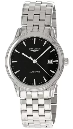 LONGINES Flagship AUTO 40MM SS Black Dial Men's Watch L4.984.4.52.6